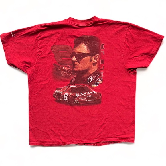 Vintage Other - Vintage Dale Earnhardt Jr Nascar Racing T Shirt Winners Circle Red XXL Budweiser